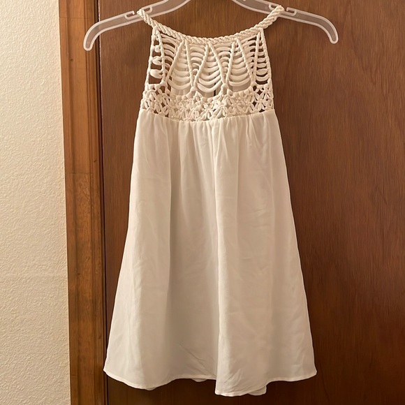 Joie Tops - Joie 100% silk ivory/cream halter camisole/tank Size S